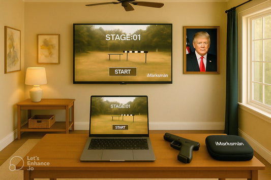 LaserLESS iMarksmanTV® Firearm Simulator