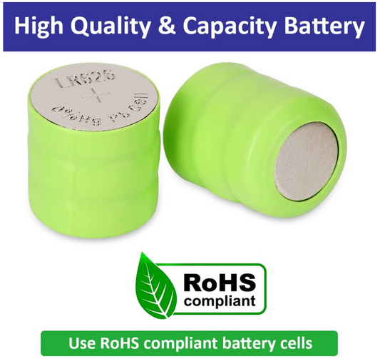 Replacement Batteries (10 packs of 3 wrapped batteries) - Batteries for ALL cartridges