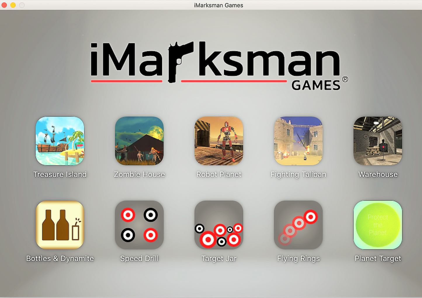 iMarksman® Simulator PRO Games Pack