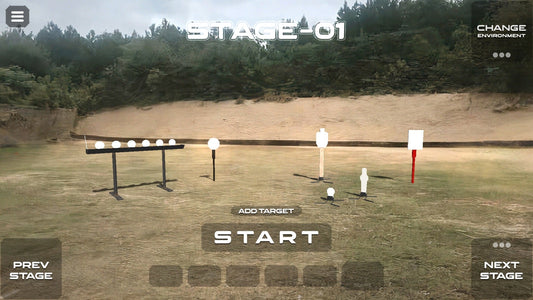 Training with Trigger-Reset Laser Pistols and AR-15s