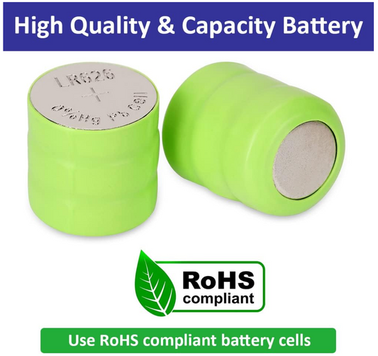 Replacement Batteries (10 packs of 3 wrapped batteries) -   Batteries for ALL cartridges