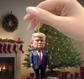 Donald Trump 2024 Christmas Ornament & Rear View Mirror Accessory