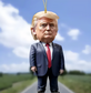 Donald Trump 2024 Christmas Ornament & Rear View Mirror Accessory